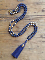 Mala Sodalith (Länge: ca. 50  cm) - YOGISHOP