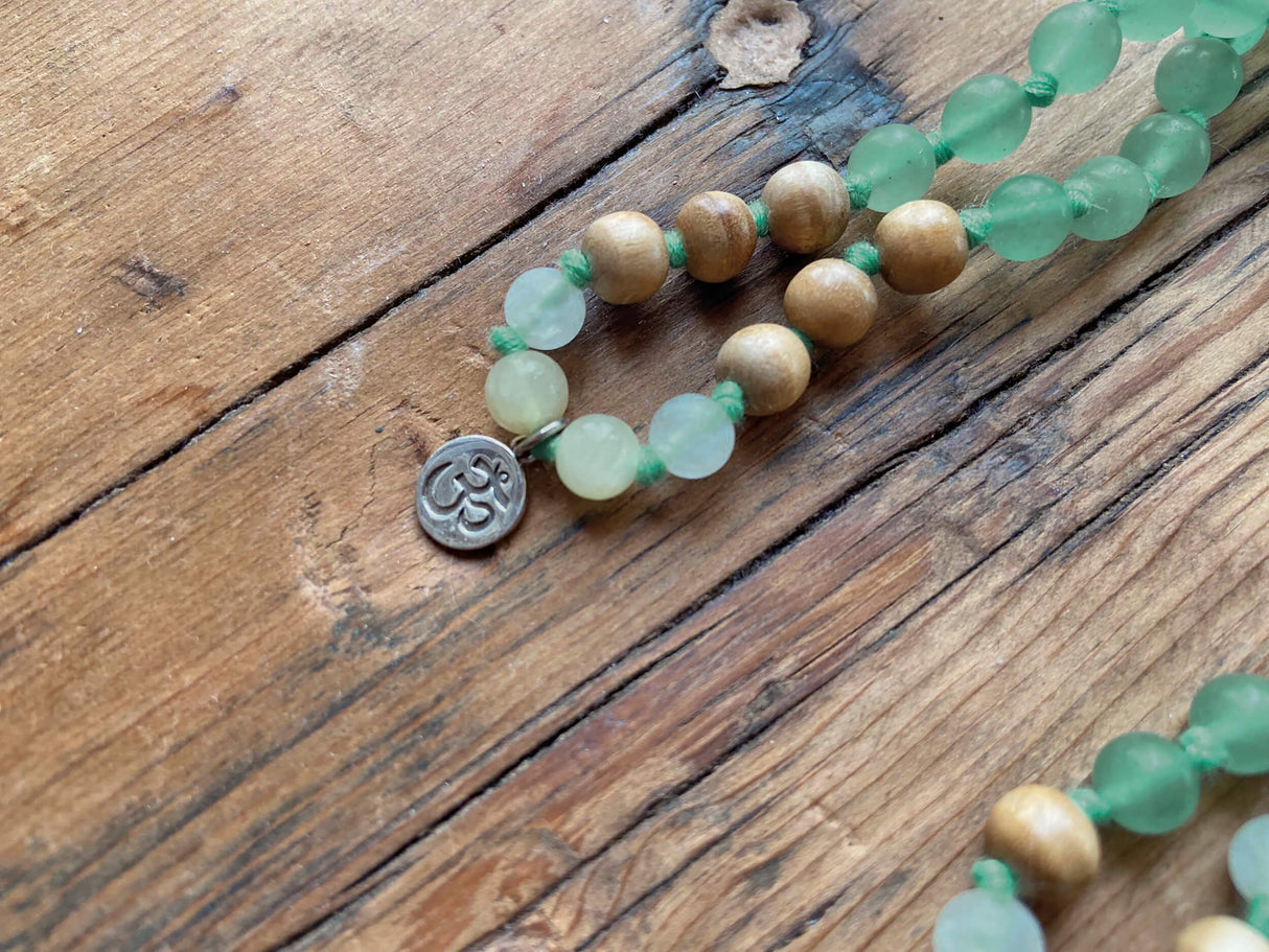 Mala Aventurin (Länge: ca. 50 cm) - YOGISHOP