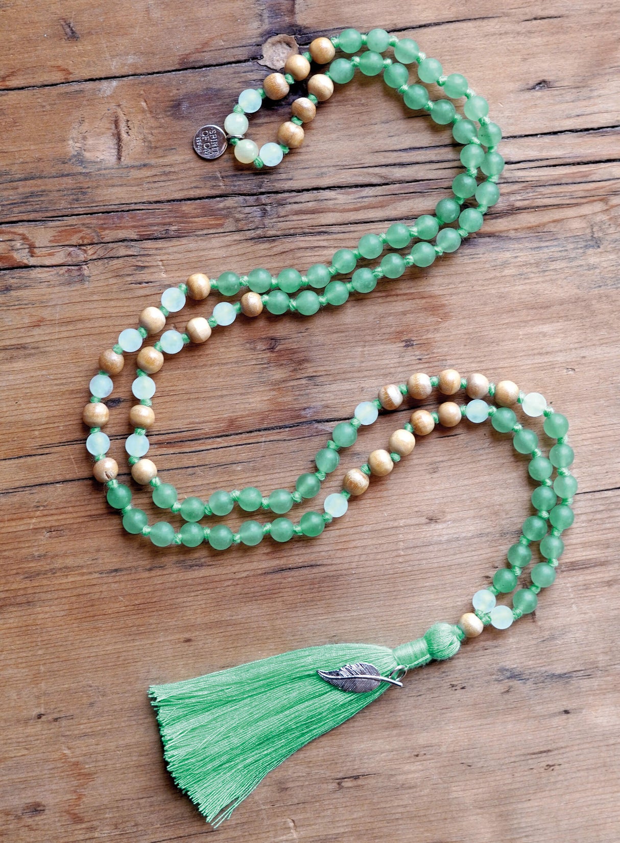 Mala Aventurin (Länge: ca. 50 cm) - YOGISHOP