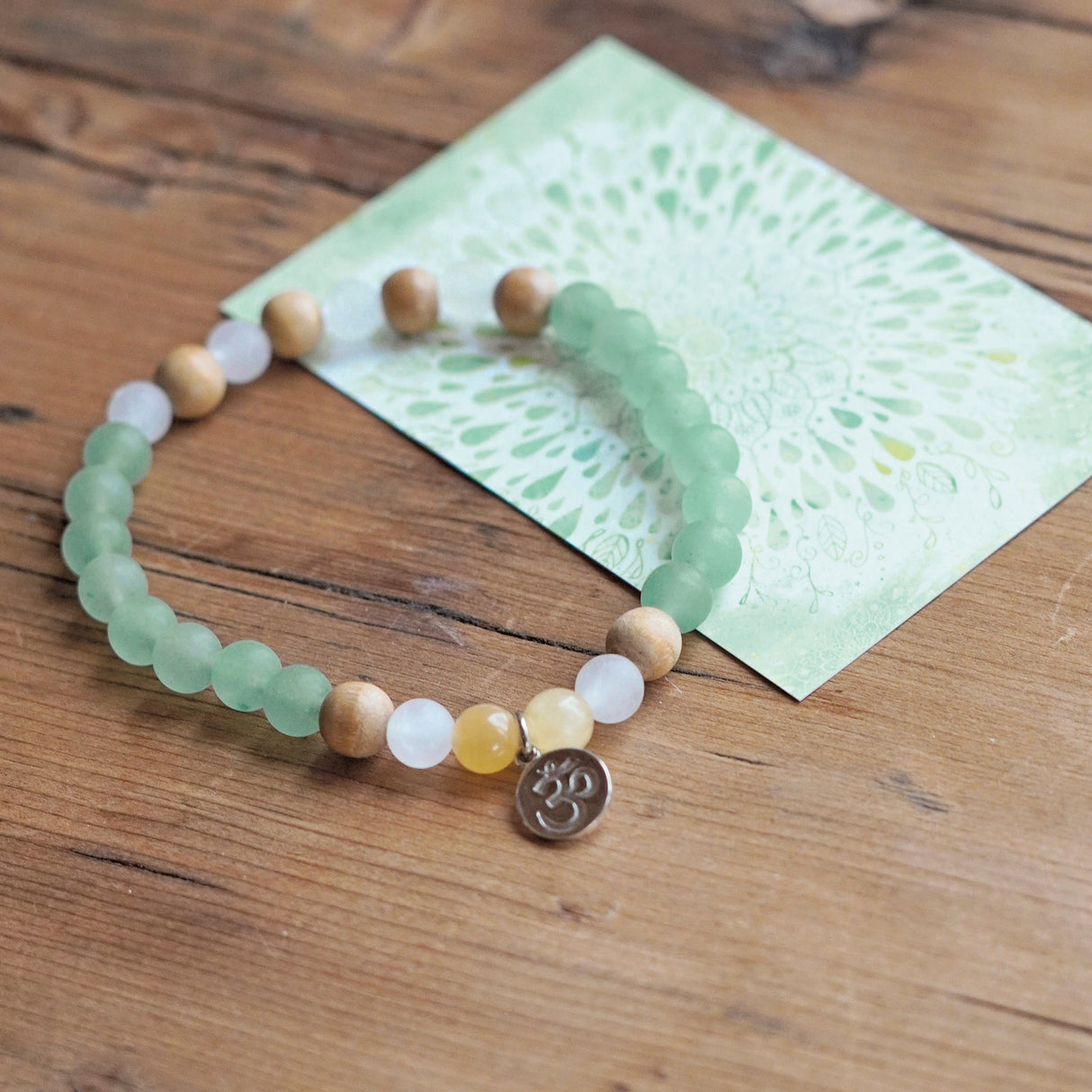 Armband Aventurin (Größe: Medium 16,7 cm) - YOGISHOP