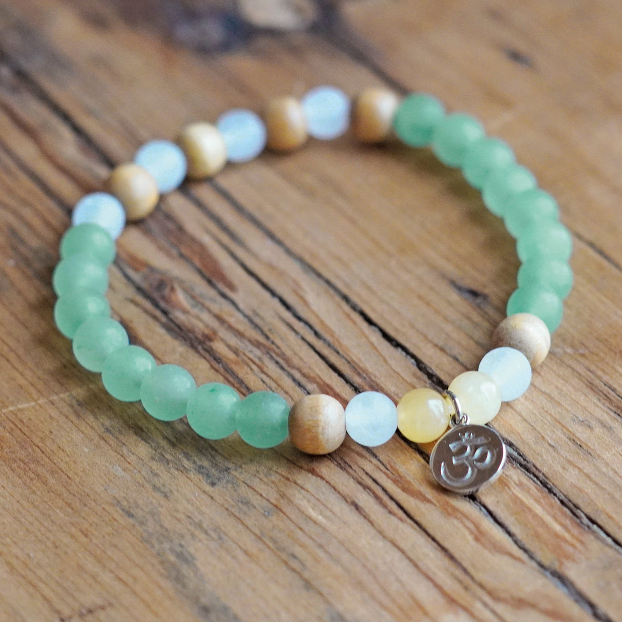 Armband Aventurin (Größe: Medium 16,7 cm) - YOGISHOP