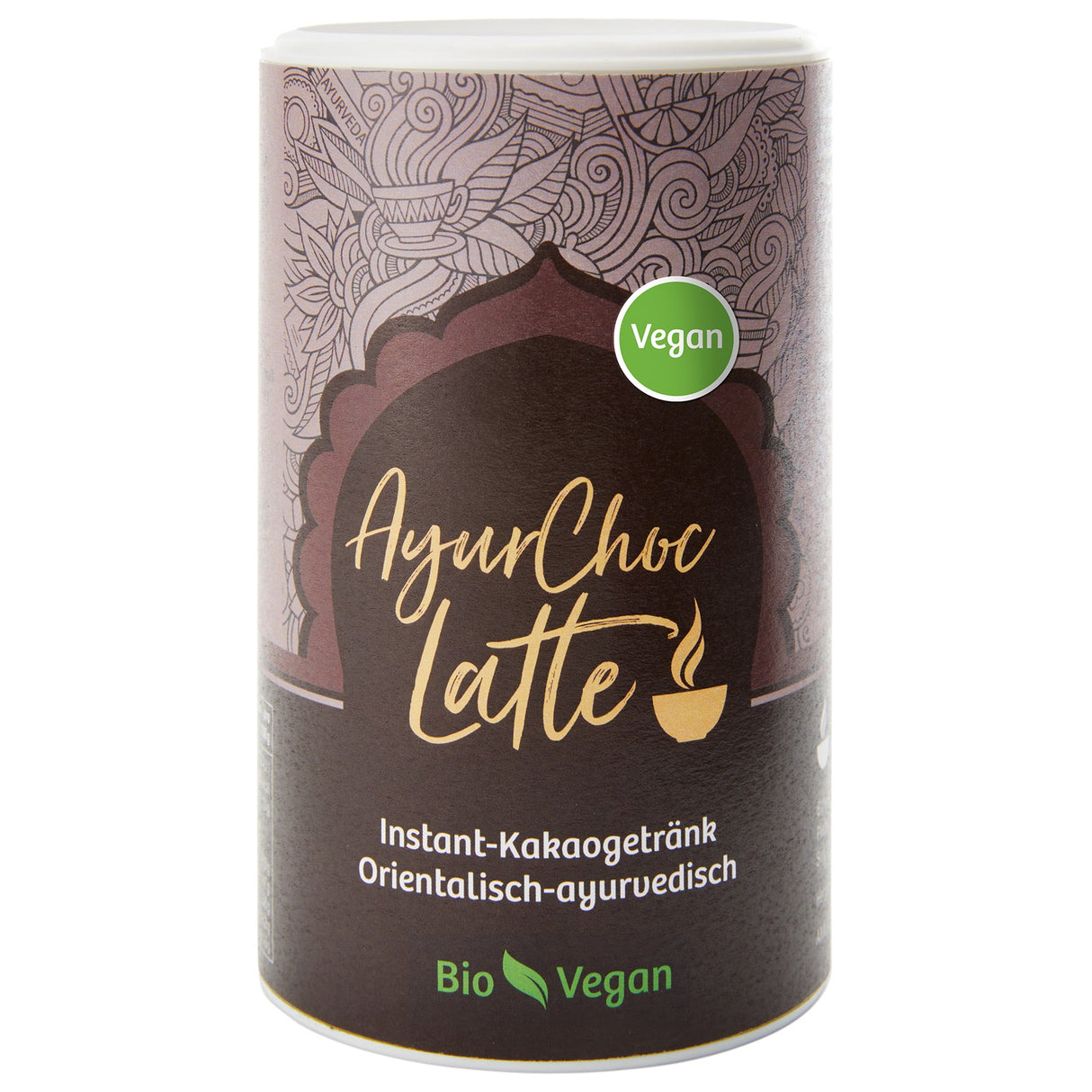 Bio AyurChoc Latte Vegan, 220 g - AYURDEVA