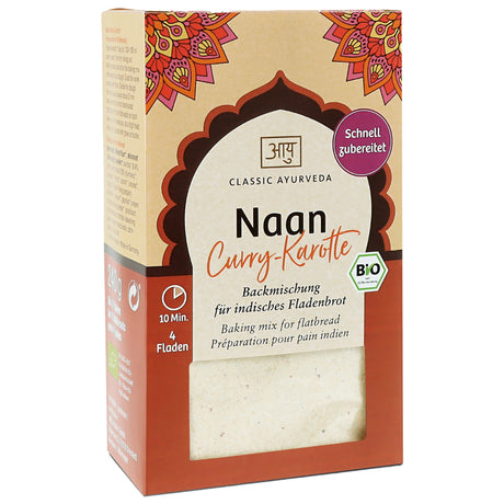Bio Naan Curry-Karotte, 240 g - AYURDEVA