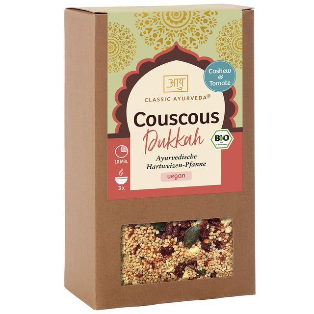 Bio Ayurvedischer Couscous Dukkah, 240 g - AYURDEVA