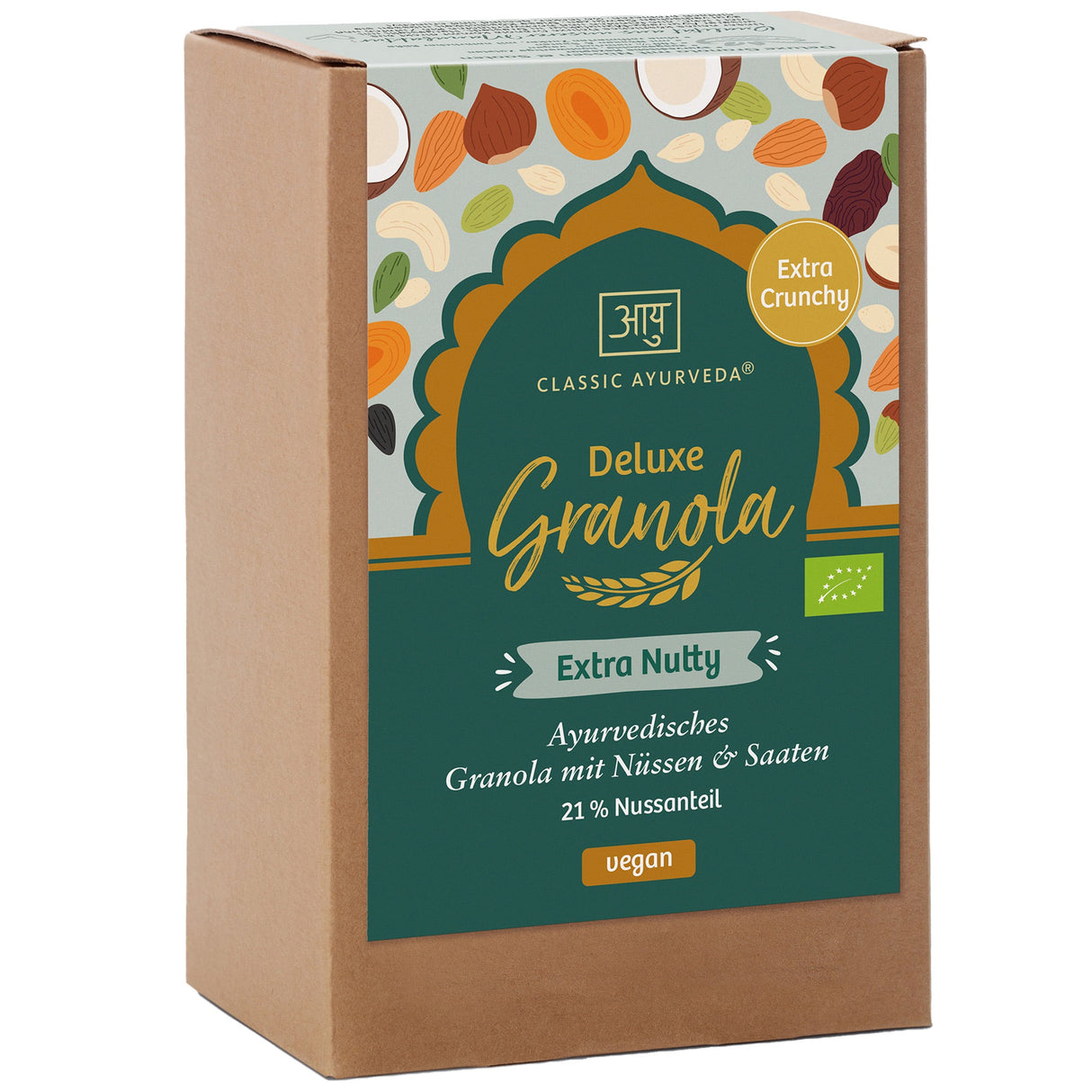 Bio Deluxe Granola Extra Nutty, 320 g - YOGISHOP