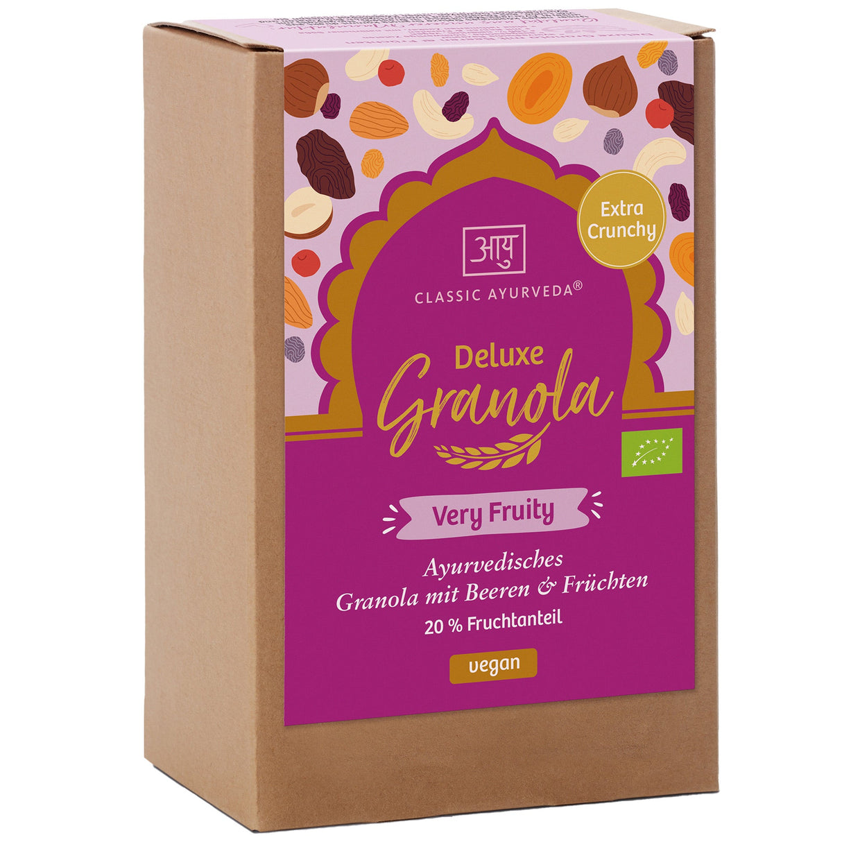 Bio Deluxe Granola Very Fruity, 320 g - AYURDEVA