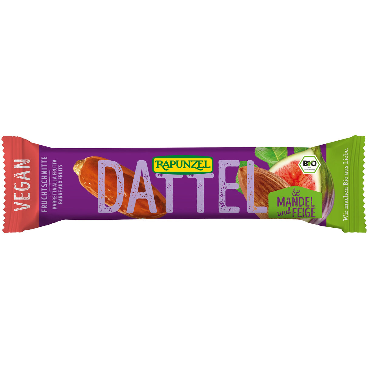 Bio Fruchtschnitte Dattel-Mandel, 40 g - YOGISHOP