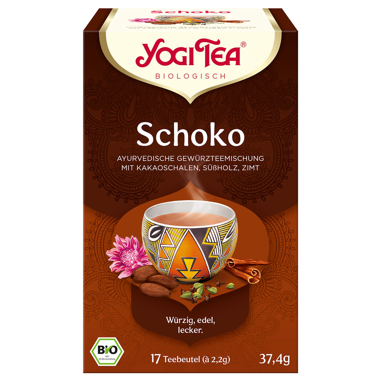 Bio Schoko Teemischung, 37,4 g - YOGISHOP