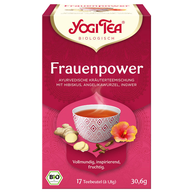 Bio Frauen Power Teemischung, 30,6 g - YOGISHOP