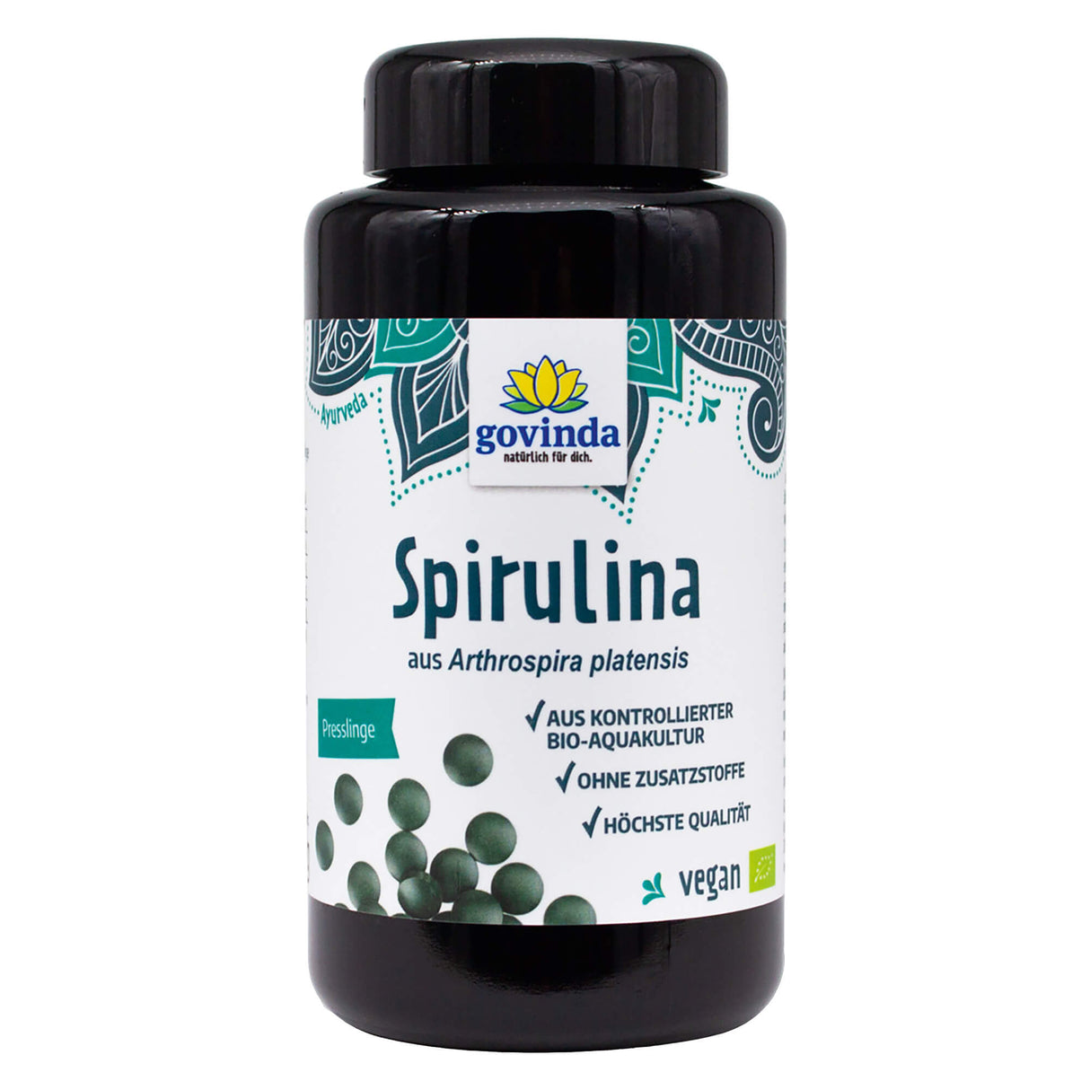 Bio Spirulina Presslinge, 180 g - YOGISHOP