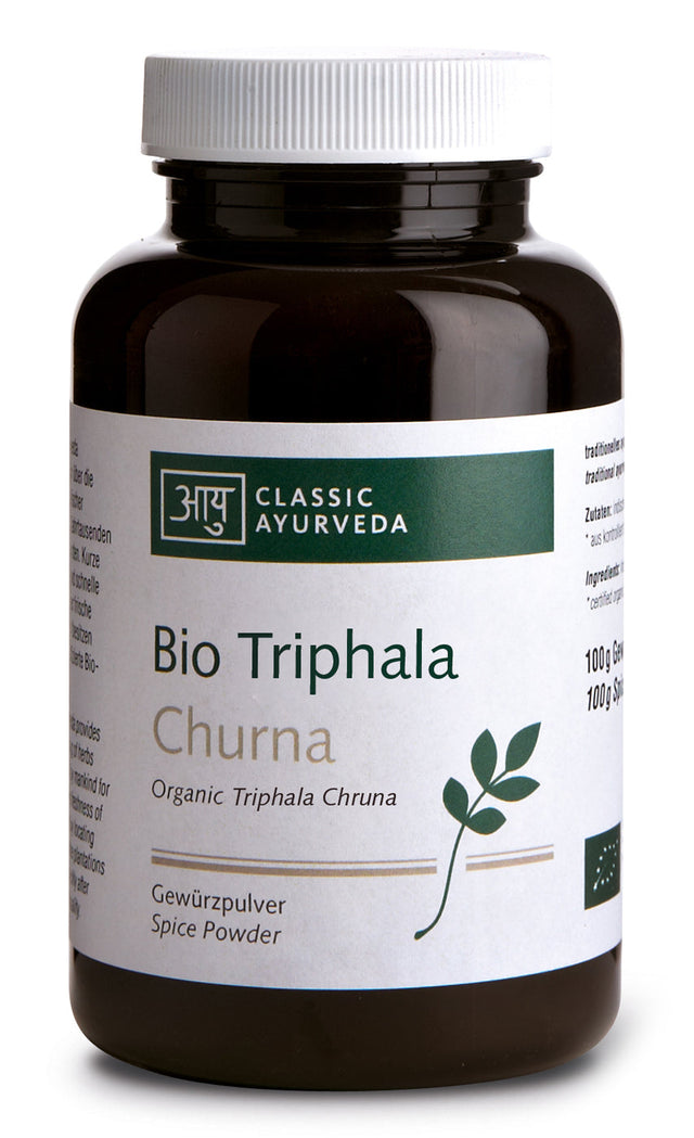 Bio Triphala Churna (Pulver), 100 g - YOGISHOP