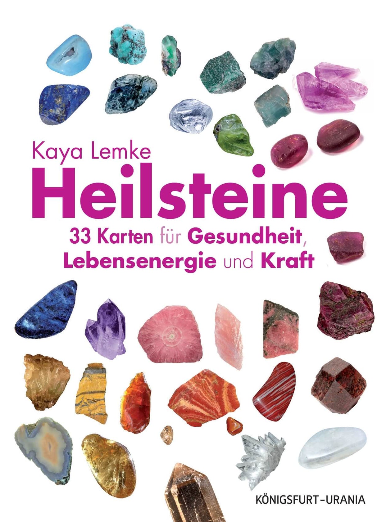 Heilsteine Kartenset von Kaya Lemke - YOGISHOP