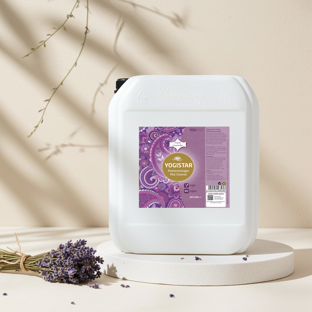 Bio Yogamatten-Reiniger - fresh lavender - 10 l - YOGISHOP