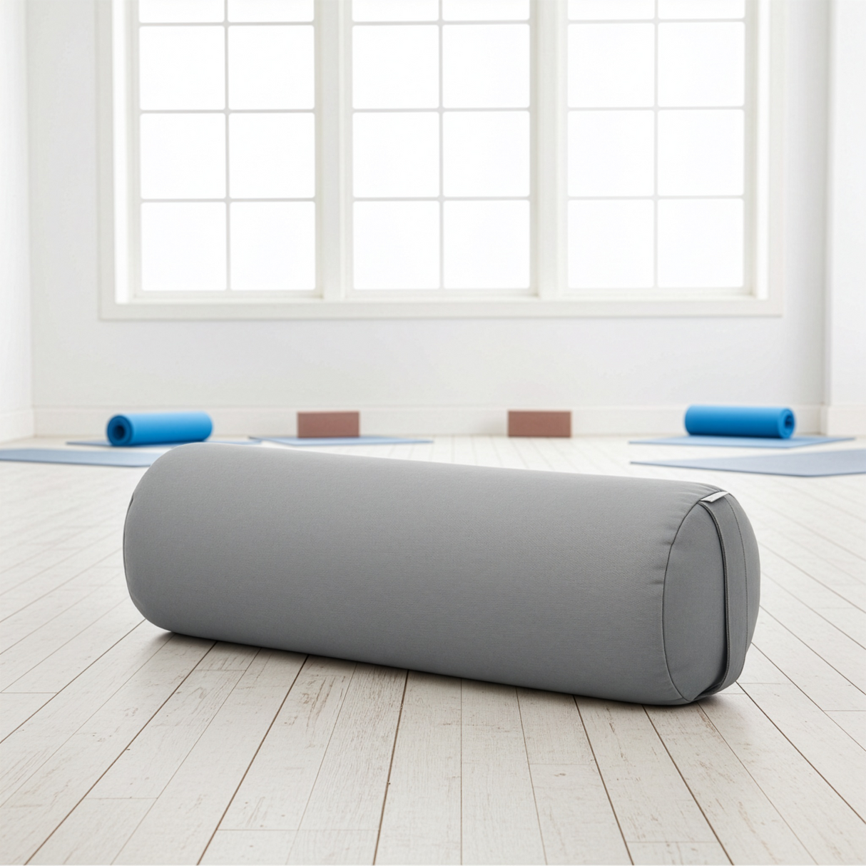 Yoga-Bolster yin - rund - Samtosha - organic cotton - YOGISHOP