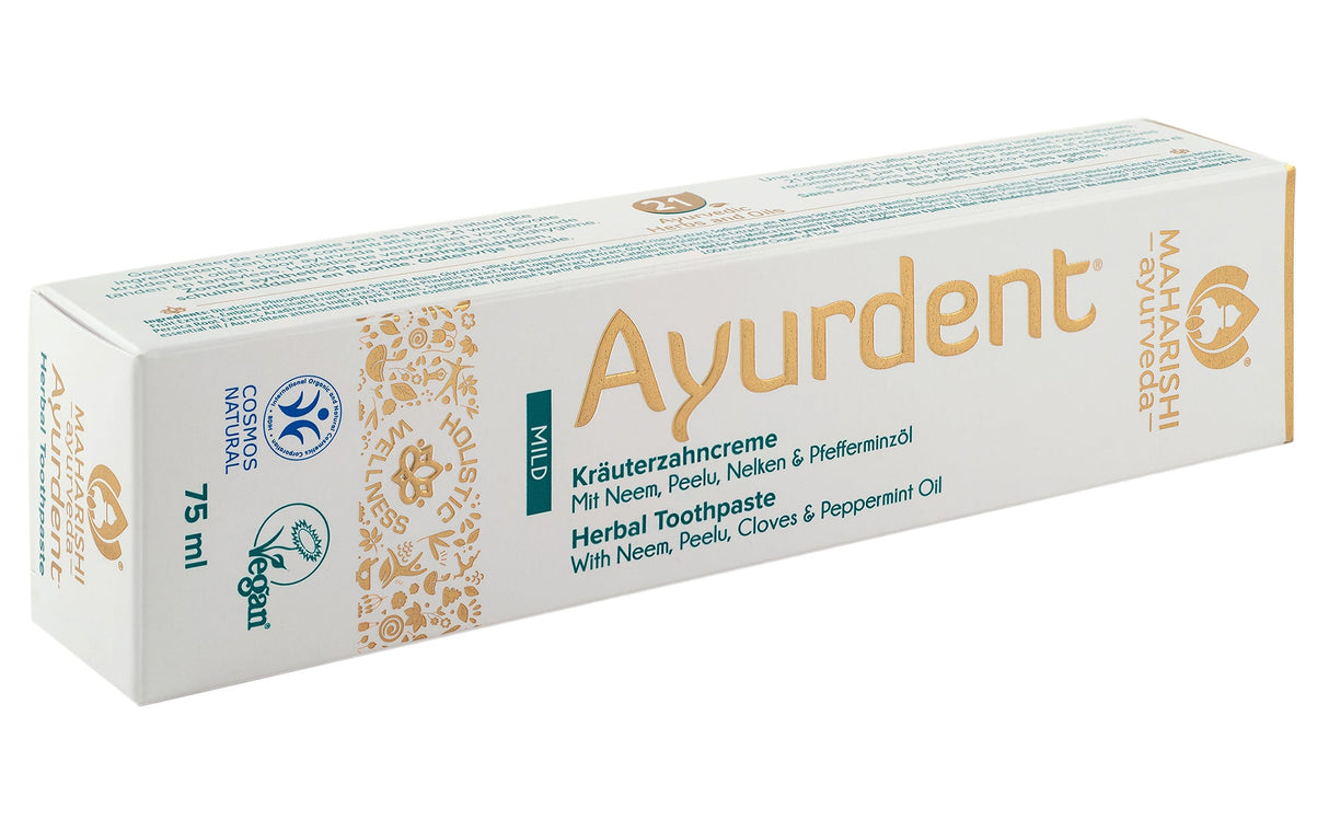 Zahncreme Ayurdent mild, 75 ml - YOGISHOP