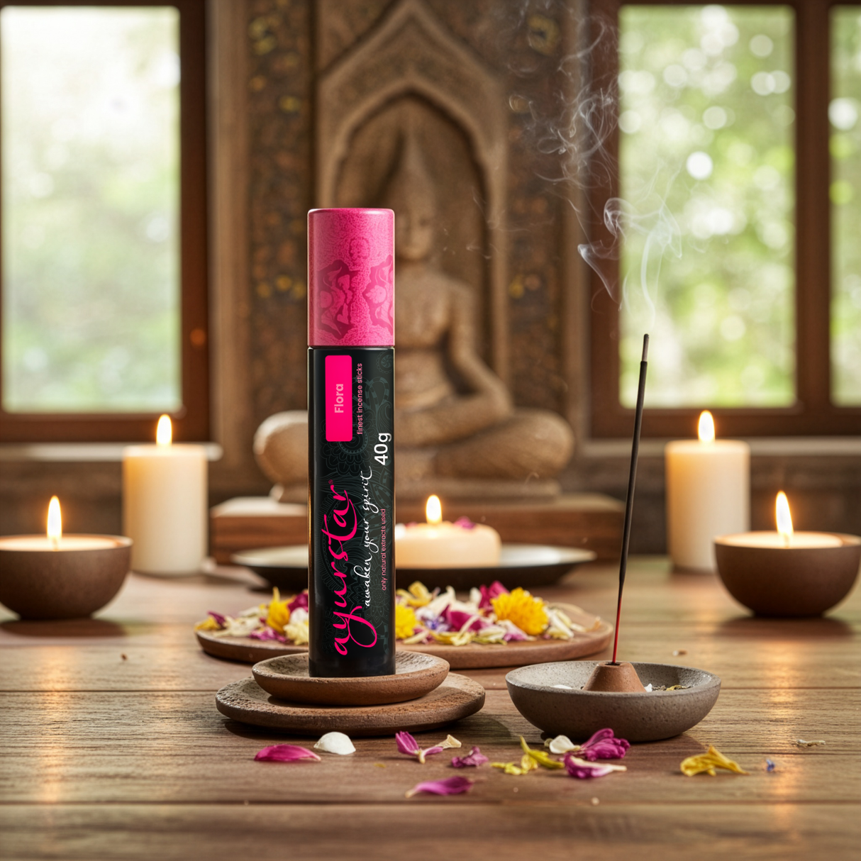 Räucherstäbchen - Flora - YOGISHOP