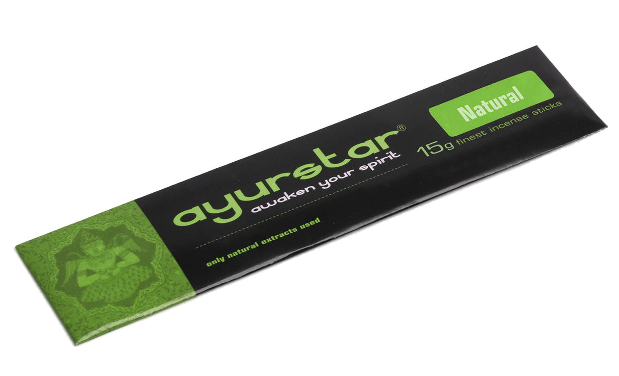 Räucherstäbchen - Natural, 15 g - AYURDEVA