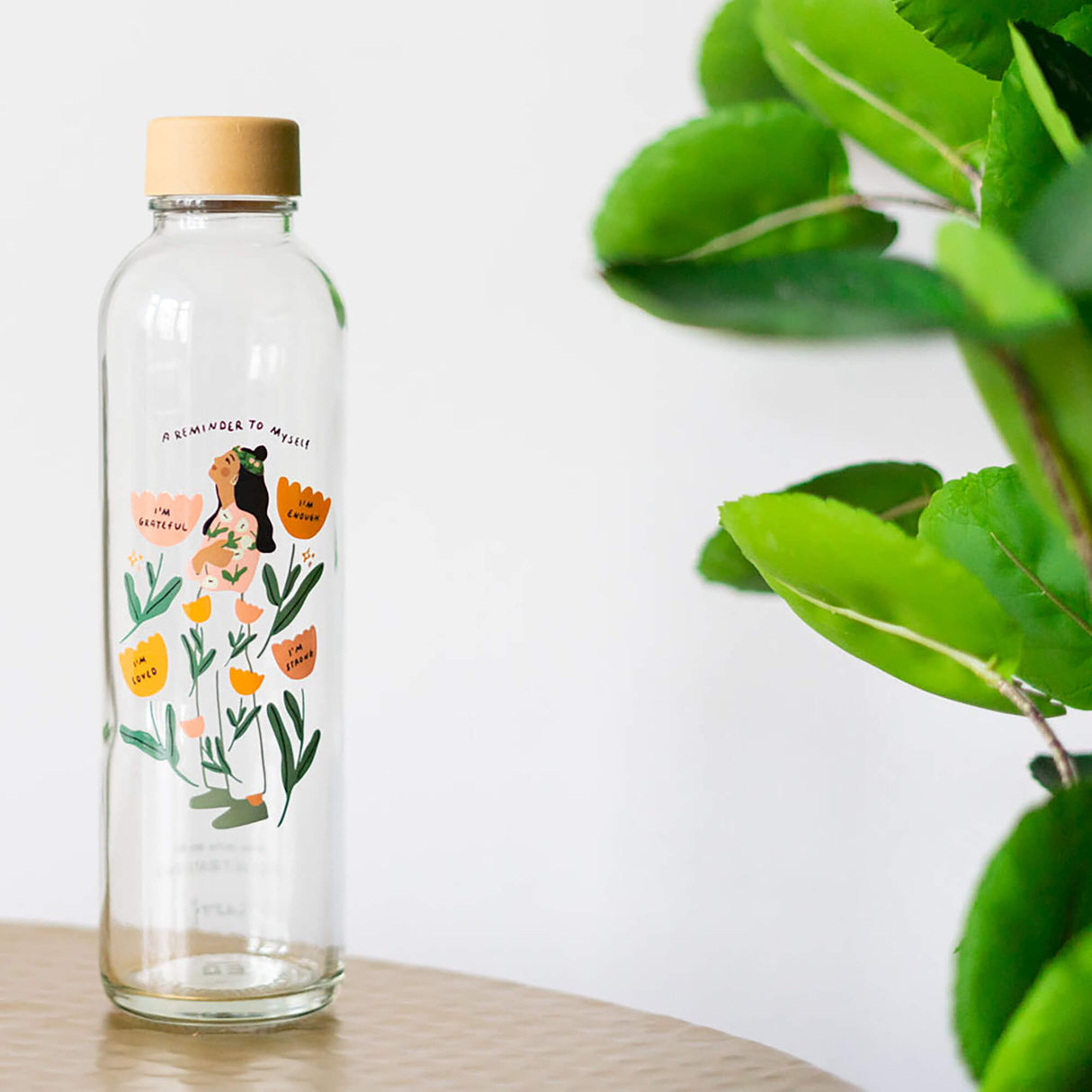 Carry-Bottle - REMINDER TO MYSELF 0,7 l - YOGISHOP