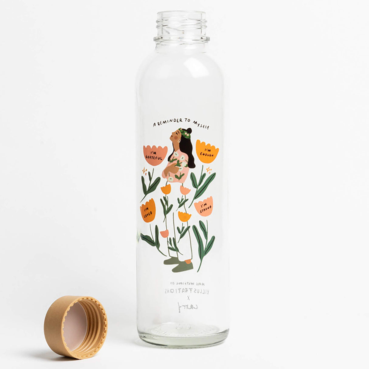 Carry-Bottle - REMINDER TO MYSELF 0,7 l - AYURDEVA