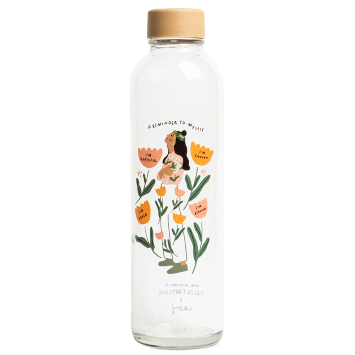 Carry-Bottle - REMINDER TO MYSELF 0,7 l - AYURDEVA