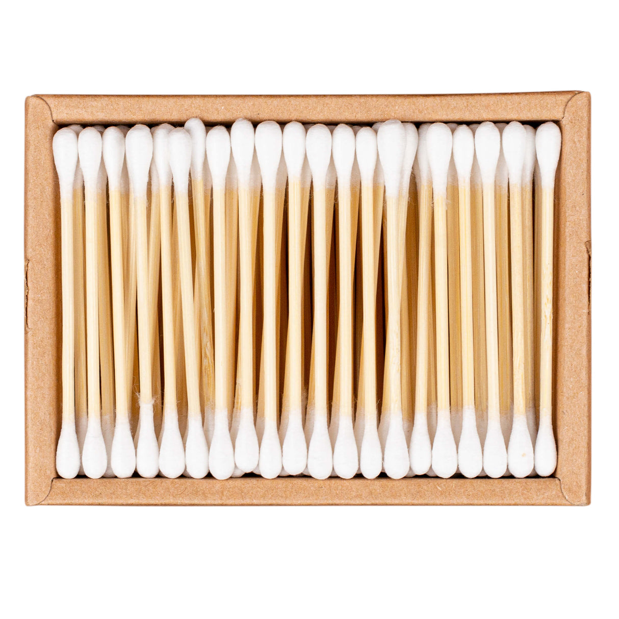 Wattestäbchen aus Bambus & Bio-Baumwolle, 200 St. - YOGISHOP