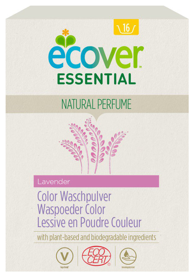 Essential Color Waschpulver Lavendel, 1,2 kg - AYURDEVA