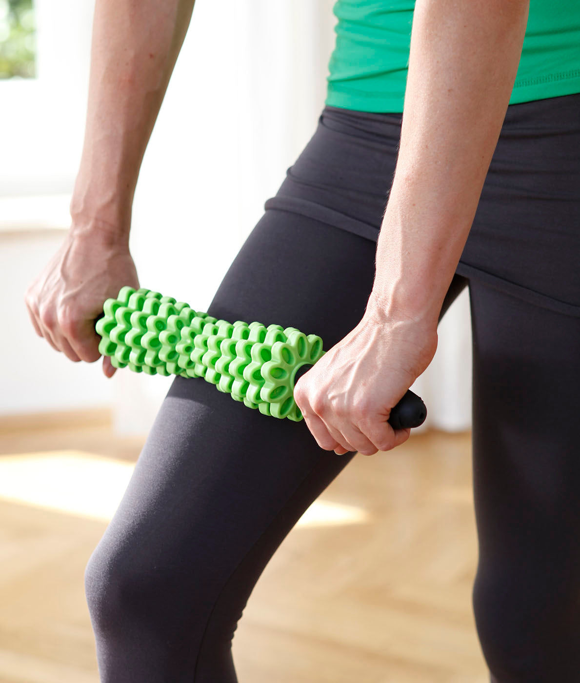 Faszienroller / Massageroller green flower