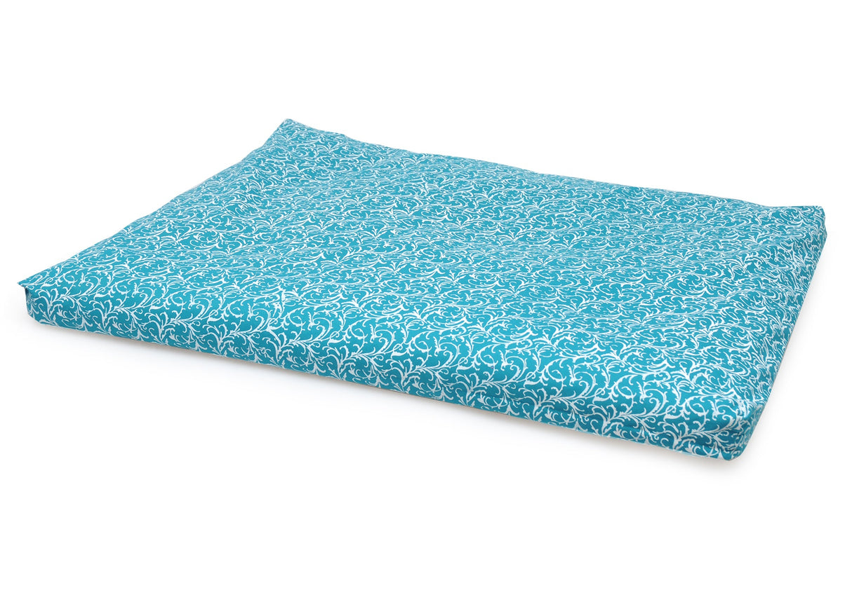Futon - vintage - turquoise - 90 x 75 cm - YOGISHOP