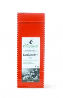 Bio Koriander (ganz), 40 g - YOGISHOP