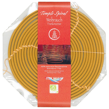 Räucherspirale Weihrauch - 1 Tag Brenndauer, ca. 90 g - YOGISHOP