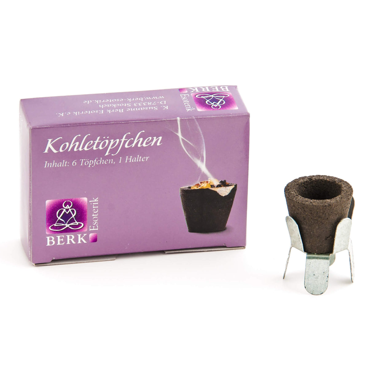 Kohletöpfchen, 6 Stück - AYURDEVA