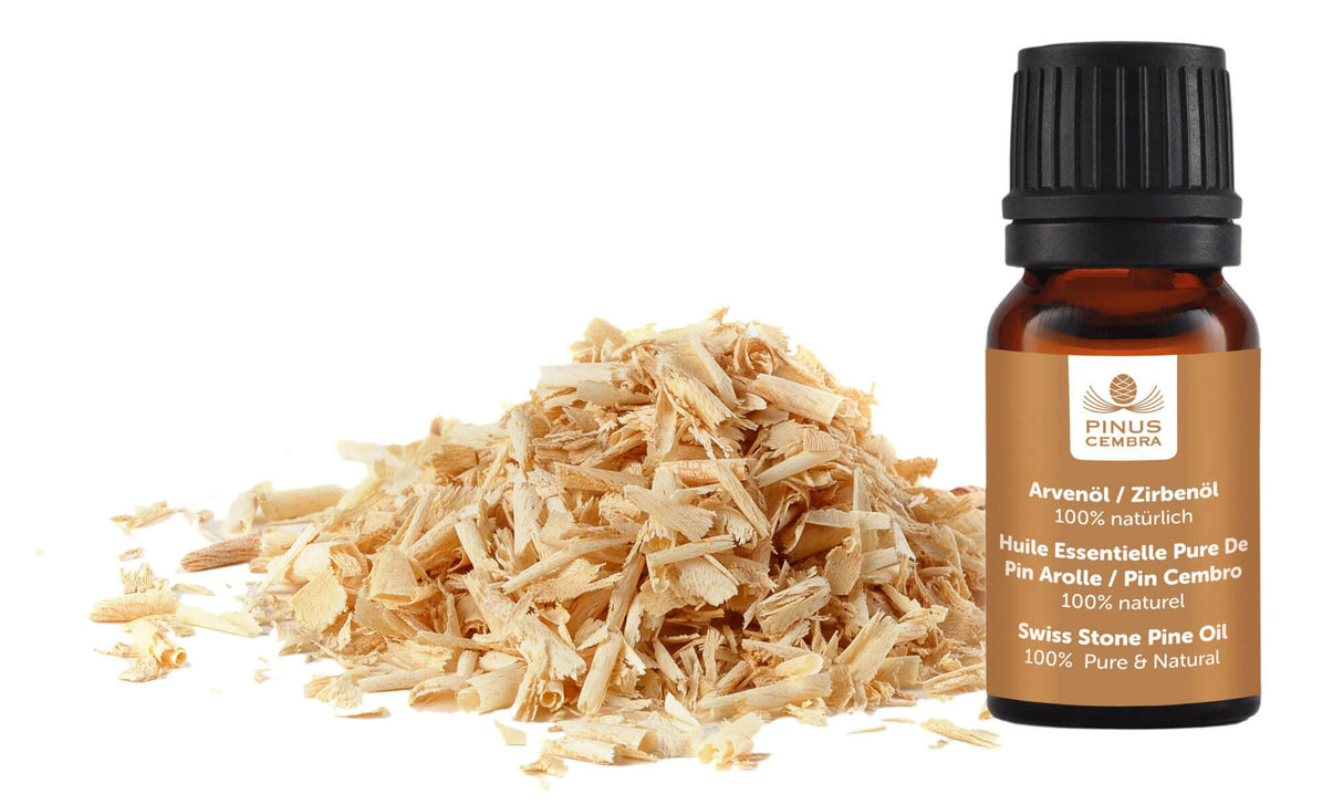 Pinus Cembra Nachfüllung Duftöl und Hobelspäne - YOGISHOP