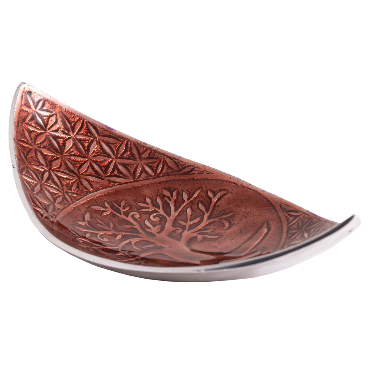 Großer Schiffchenhalter aus Aluminium - Yggdrasil - YOGISHOP