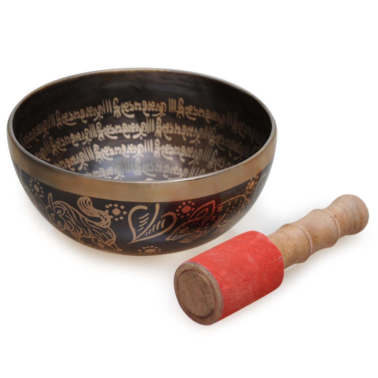 Klangschale „Buddha“, Ø ca. 20 cm - YOGISHOP