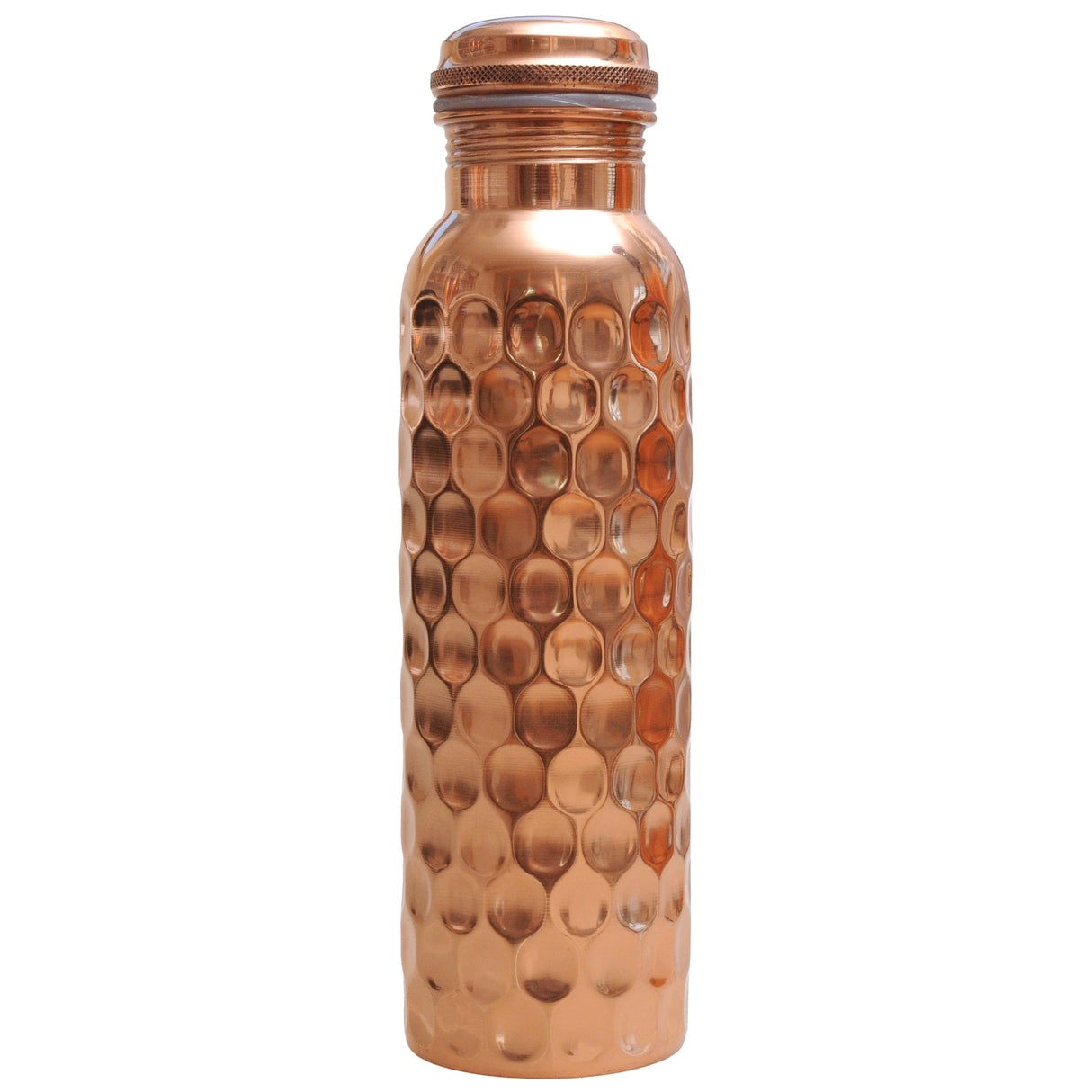 Kupferflasche diamant, 0,9 l - YOGISHOP