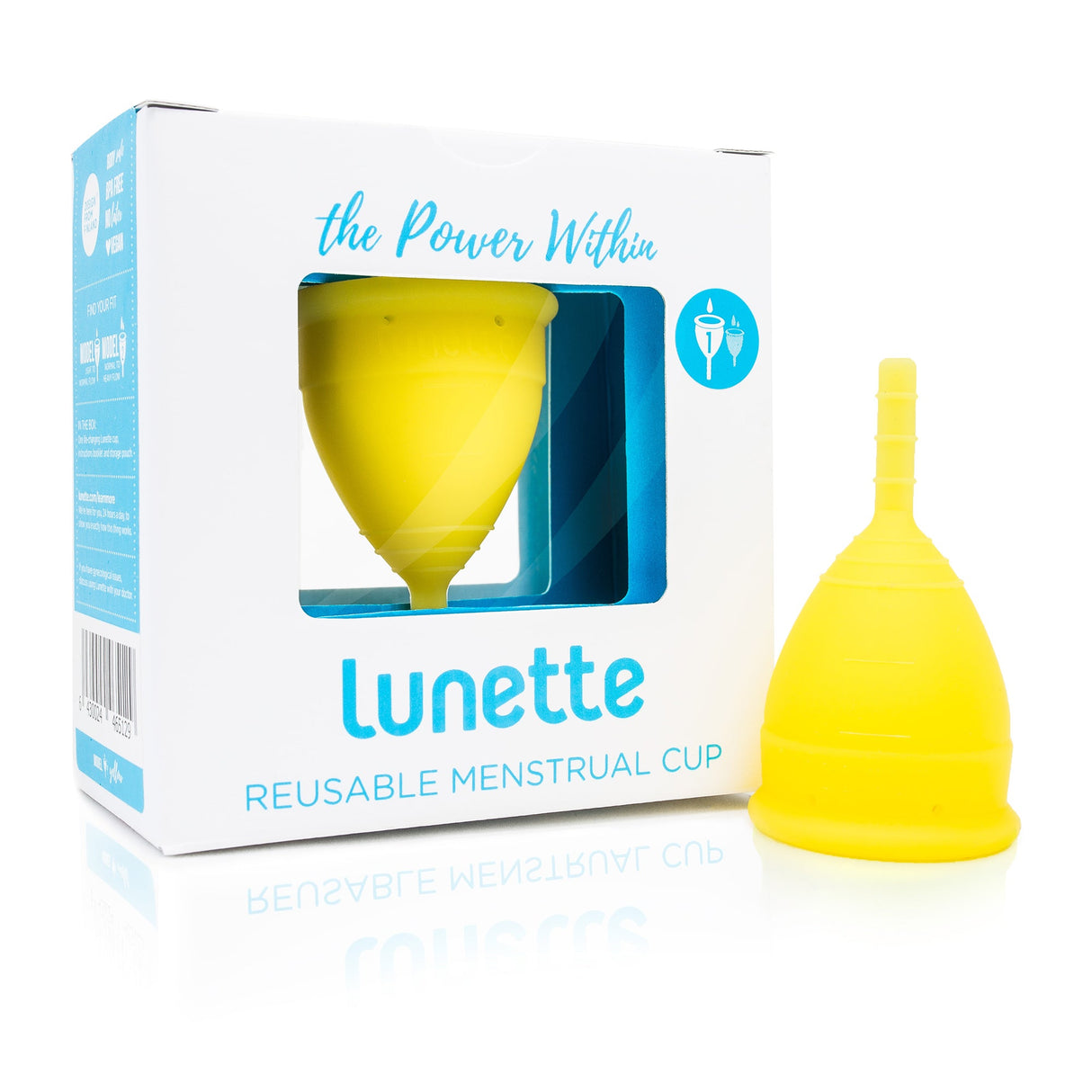 Menstruationskappe "Lucia" - gelb