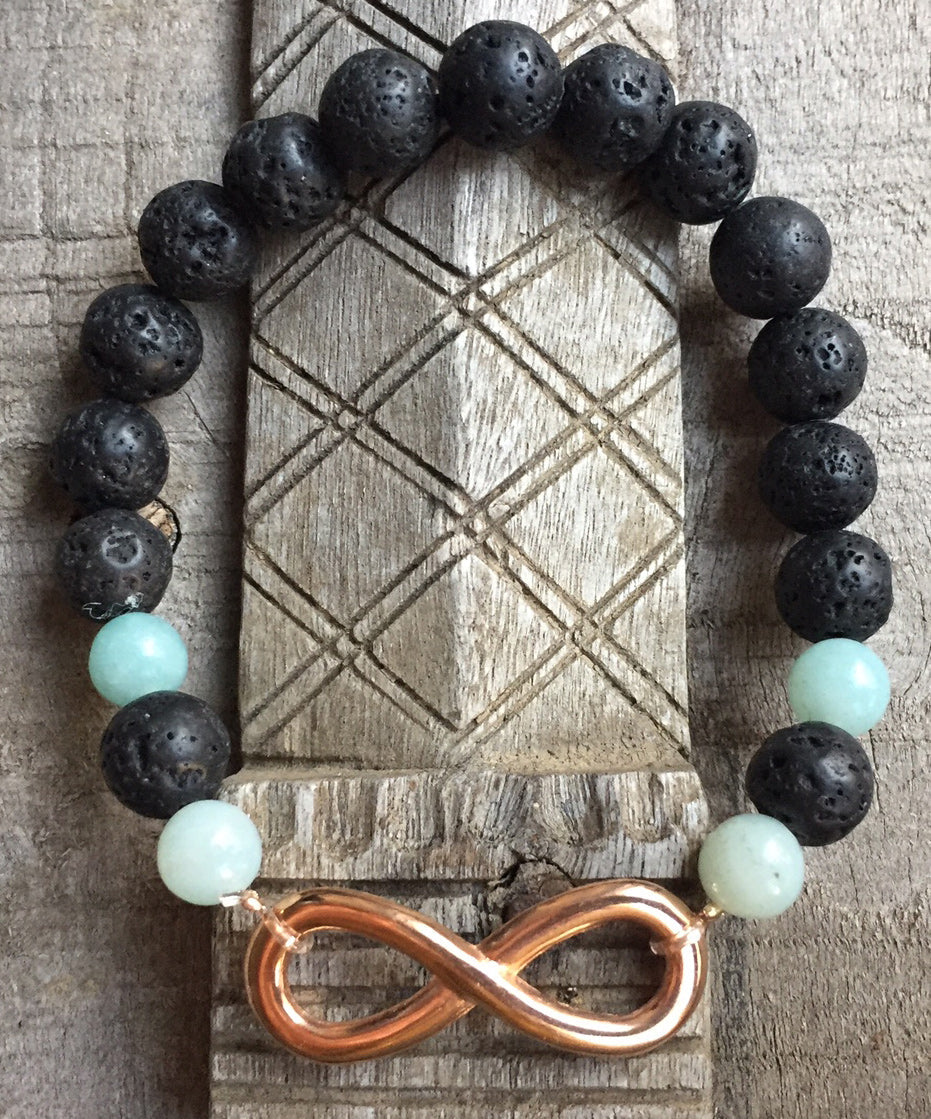 Mala-Armband "Fearless"