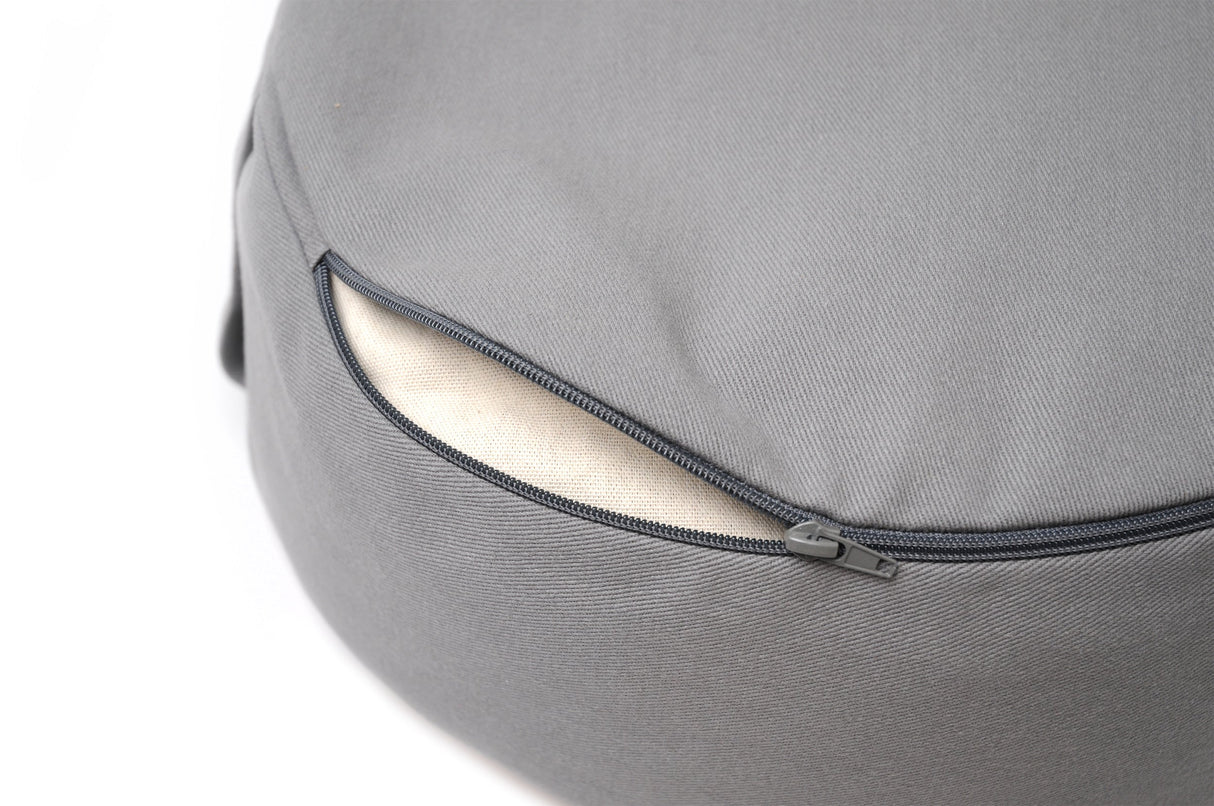 Meditationskissen - rund - Dhyana - organic cotton - YOGISHOP