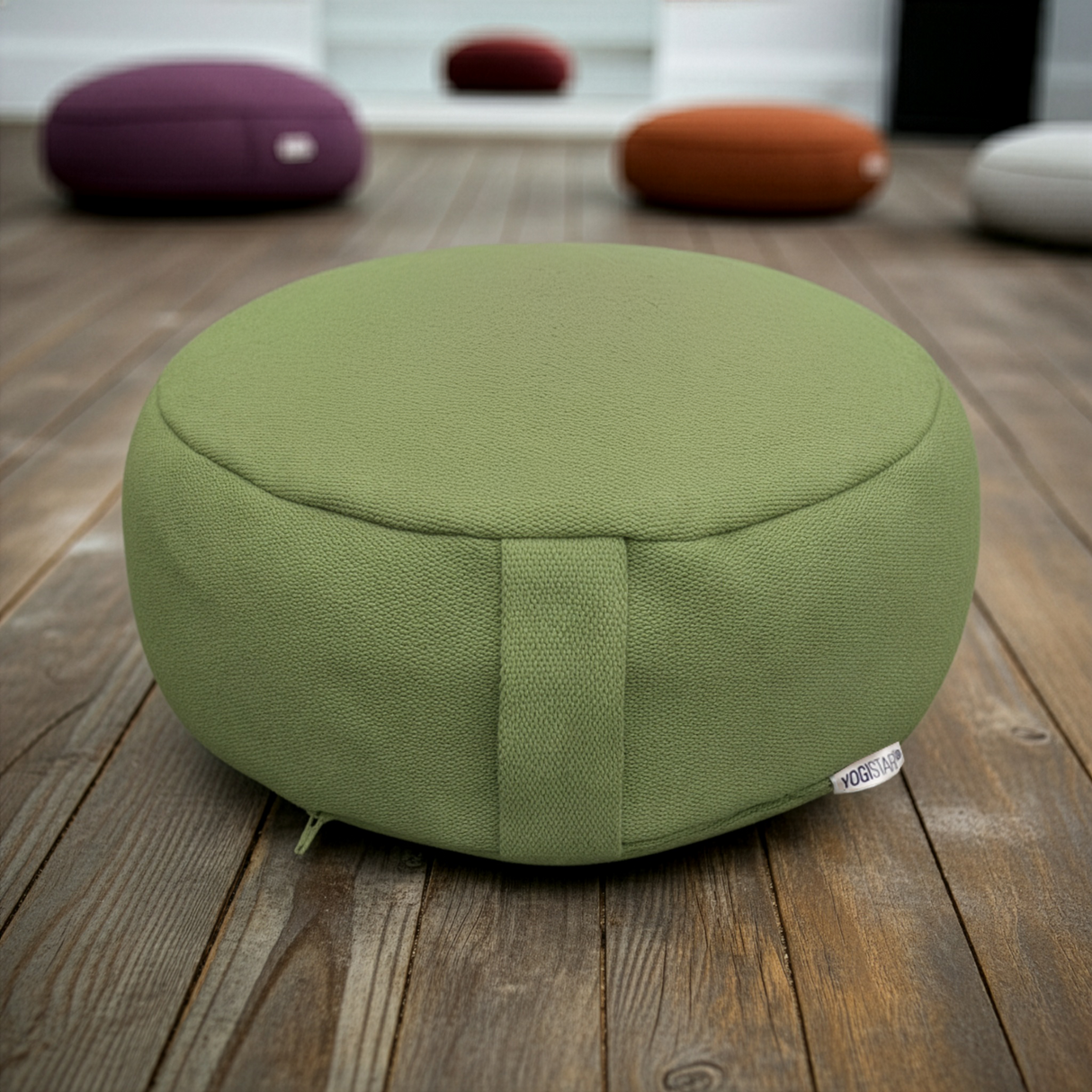 Meditationskissen rund - jute - AYURDEVA