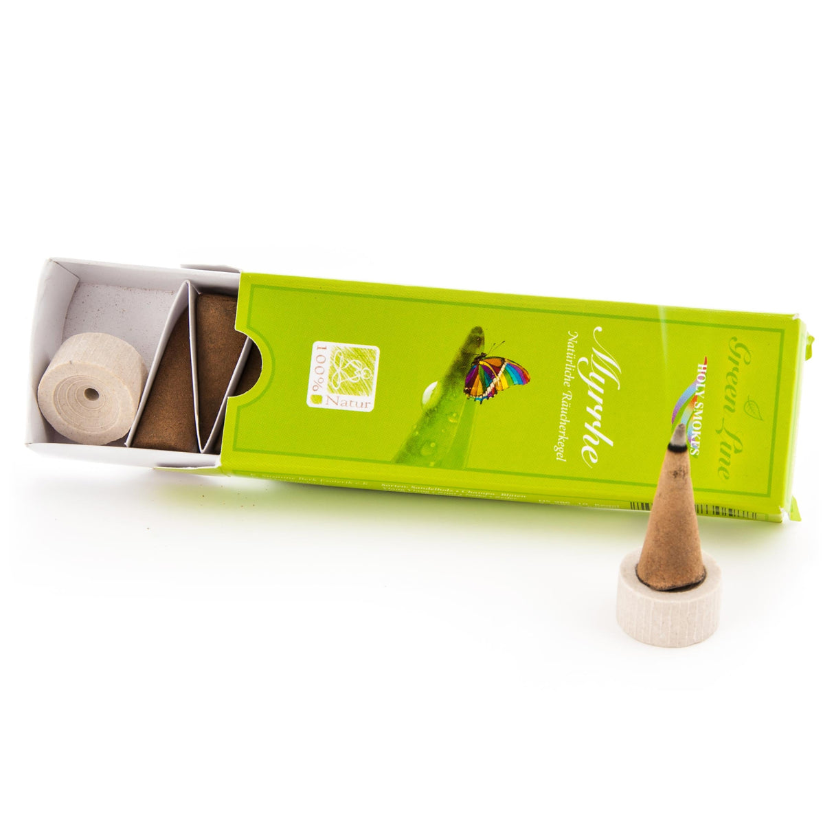 Räucherkegel - Myrrhe, 16 g - YOGISHOP