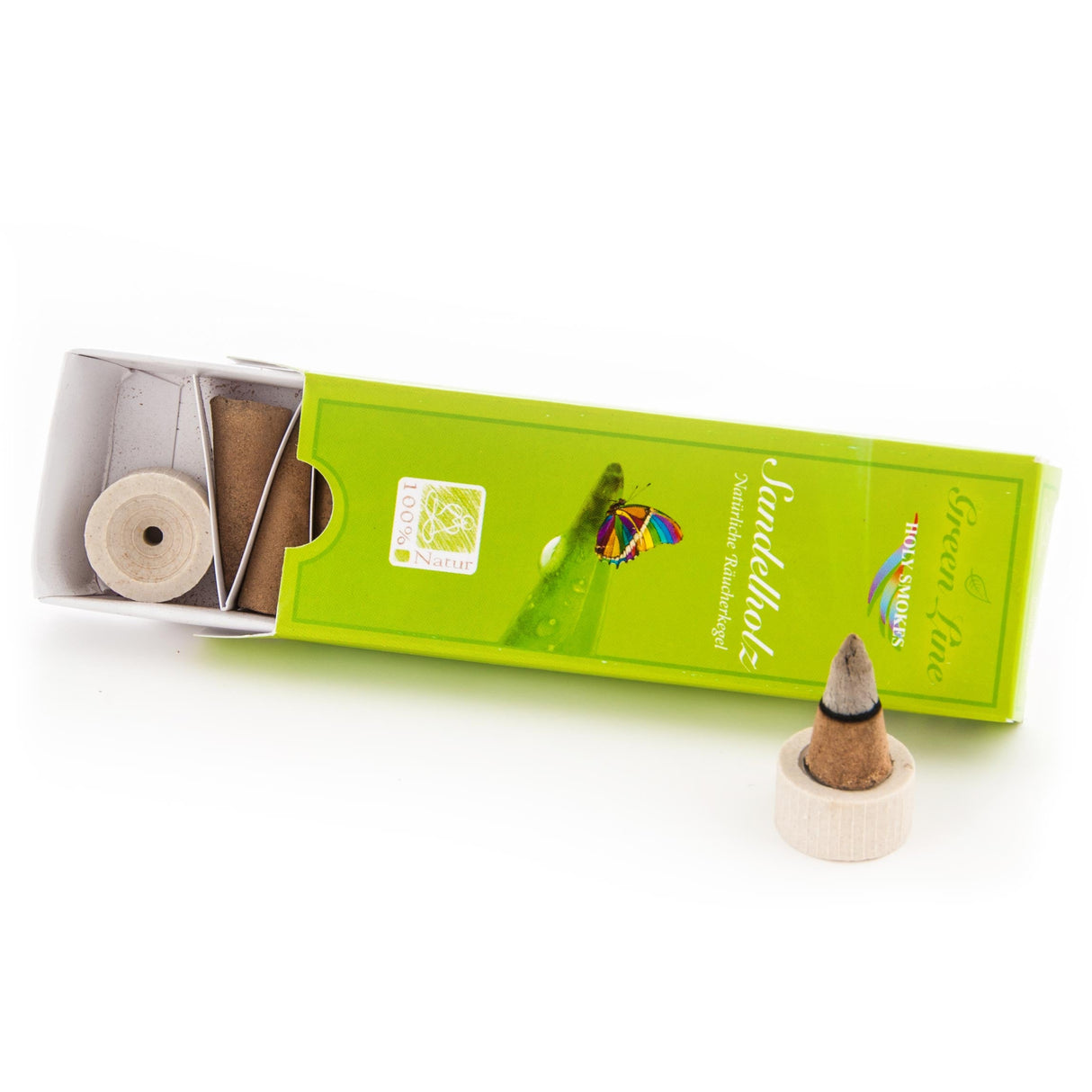 Räucherkegel - Sandelholz, 16 g - YOGISHOP