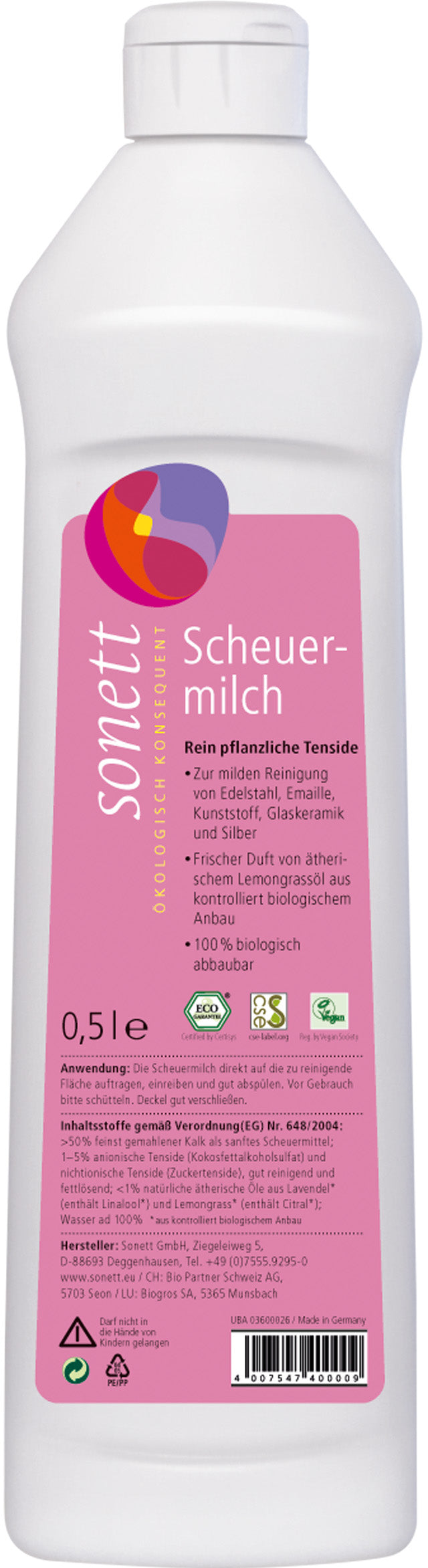 Scheuermilch, 0,5 l