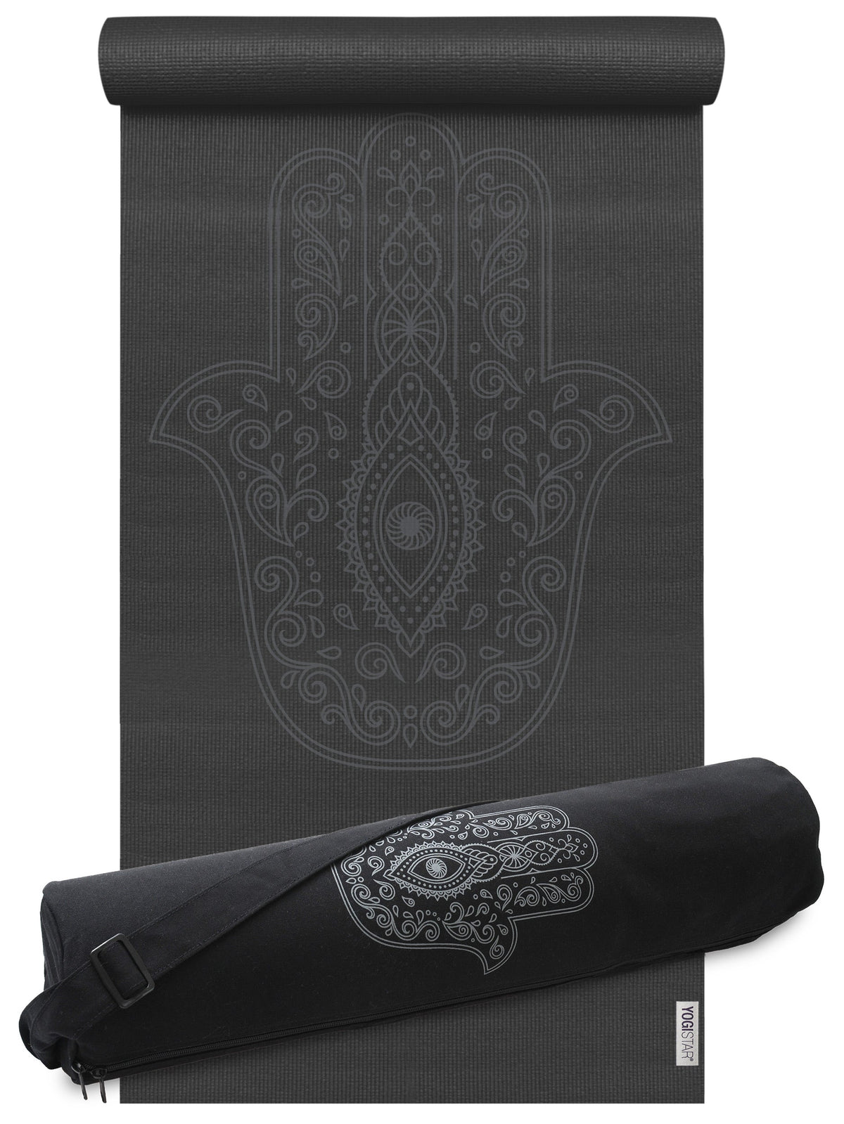 Yoga-Set Starter Edition - hand of fatima (Yogamatte + Yogatasche)