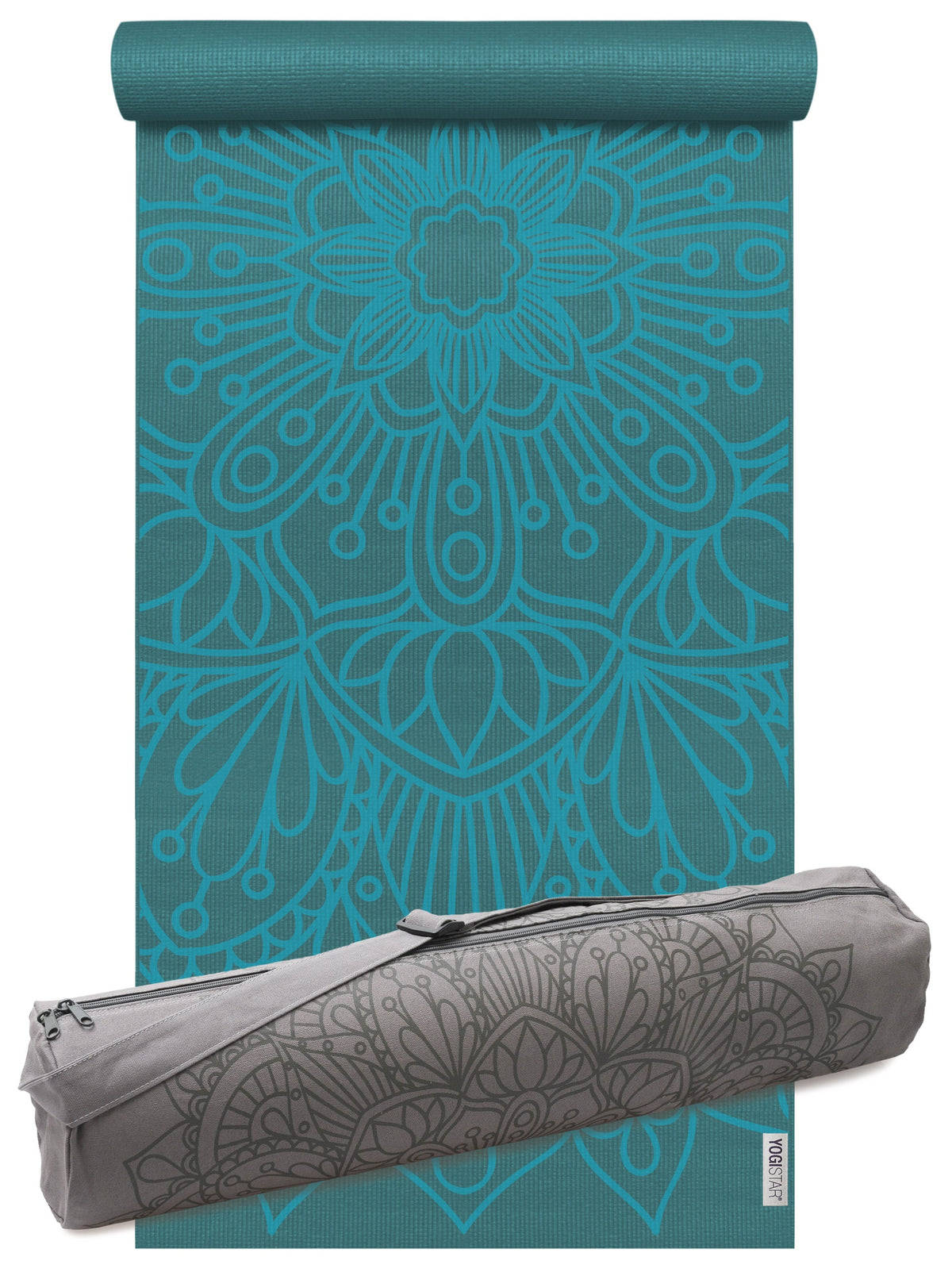 Yoga-Set Starter Edition - lotus mandala (Yogamatte + Yogatasche)