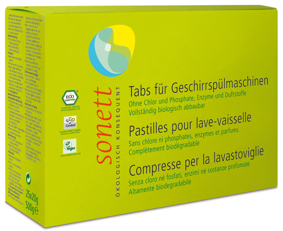 Tabs für die Geschirrspülmaschine