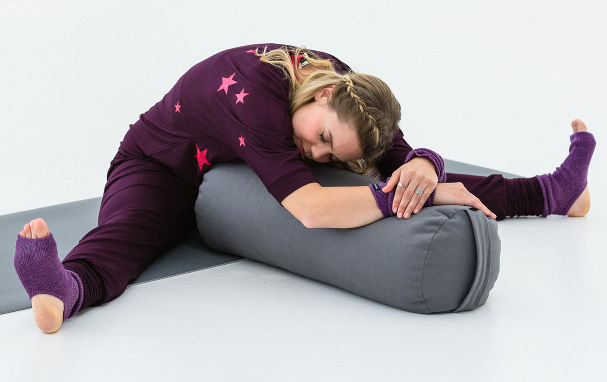 Yoga-Bolster yin - plus - rund - AYURDEVA