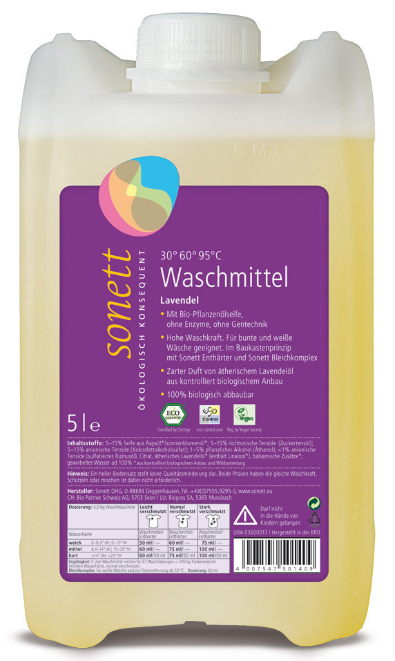 Waschmittel flüssig, Lavendel