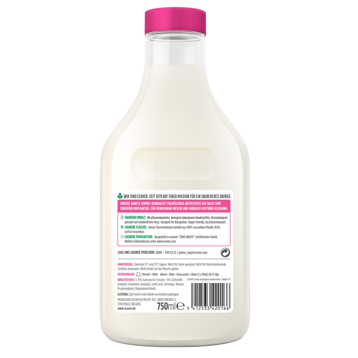 Weichspüler Apfelblüte & Mandel, 750 ml