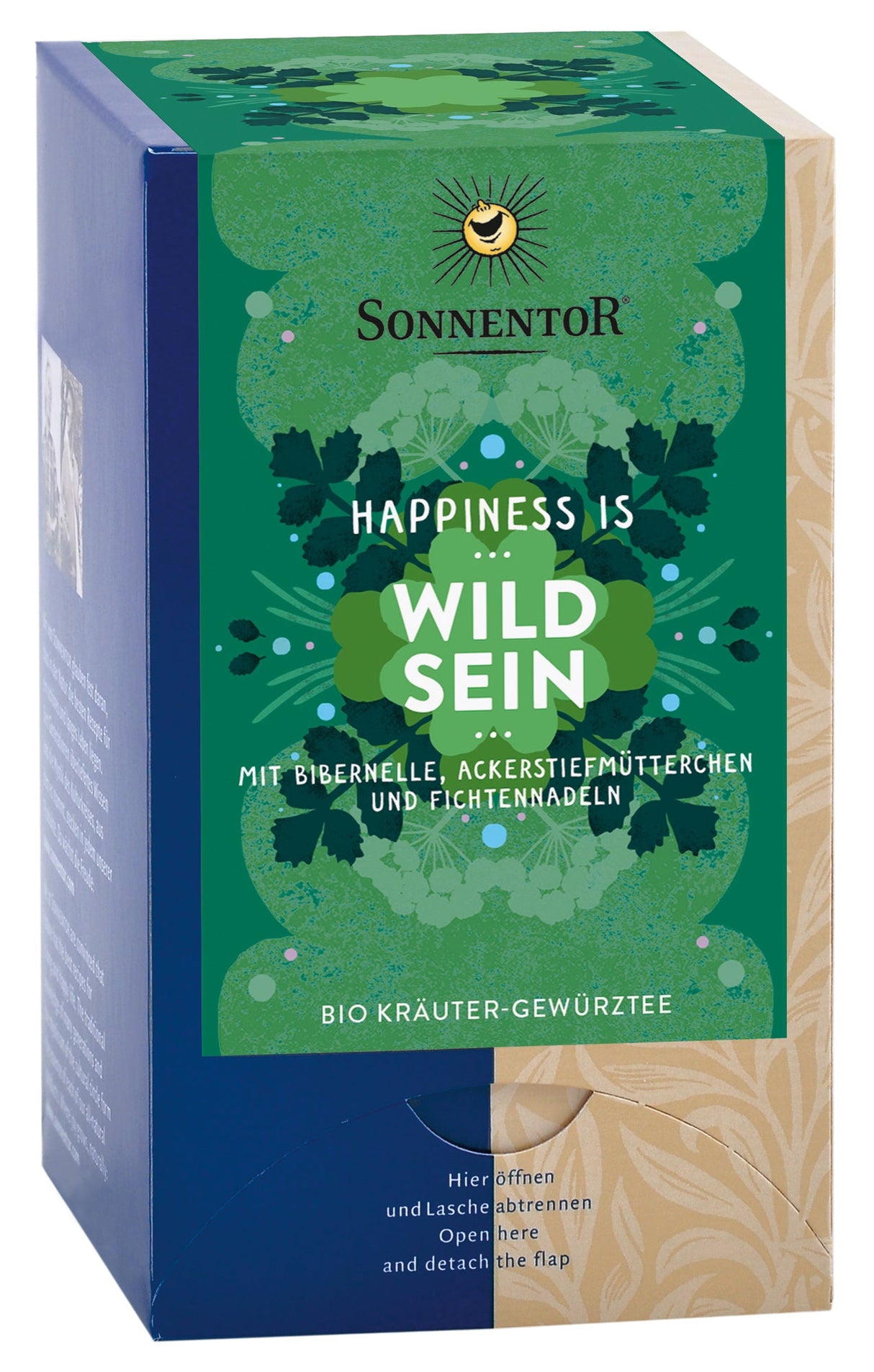 Bio Teemischung "Happiness is Wild sein", 27 g - YOGISHOP