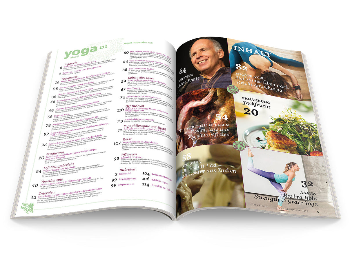 Yoga Aktuell 111 - 04/2018 - YOGISHOP